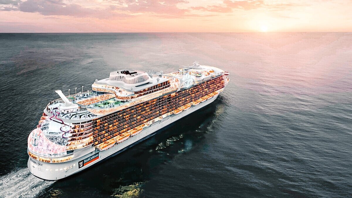 Wonder of the Seas wird das neuste Schiff der Oasis Class sein.