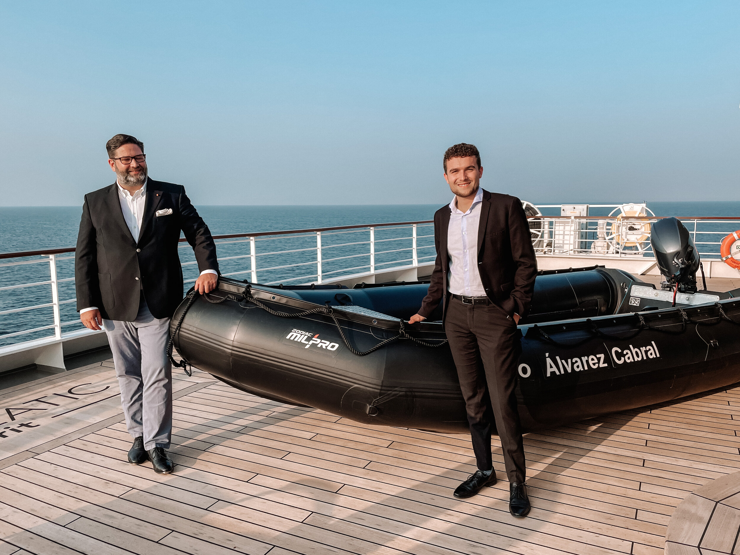 Auf ein Kaffee mit Julian Pfitzner, CEO von Hapag-Lloyd Cruises.