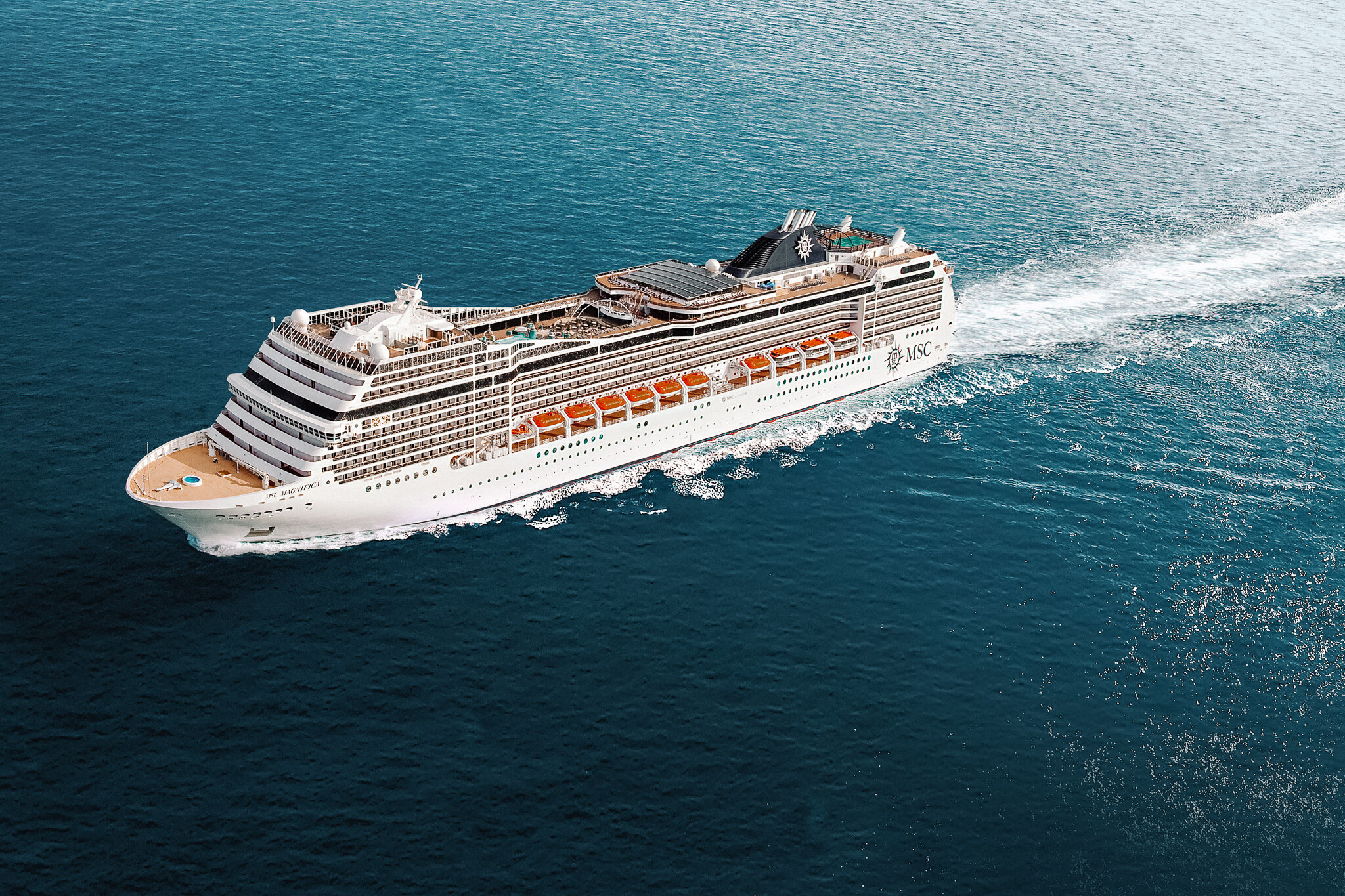 Die MSC Magnifica kommt im Winter 2021/22 nach Hamburg und bietet eine neue Metropolentour an. ©MSC Cruises