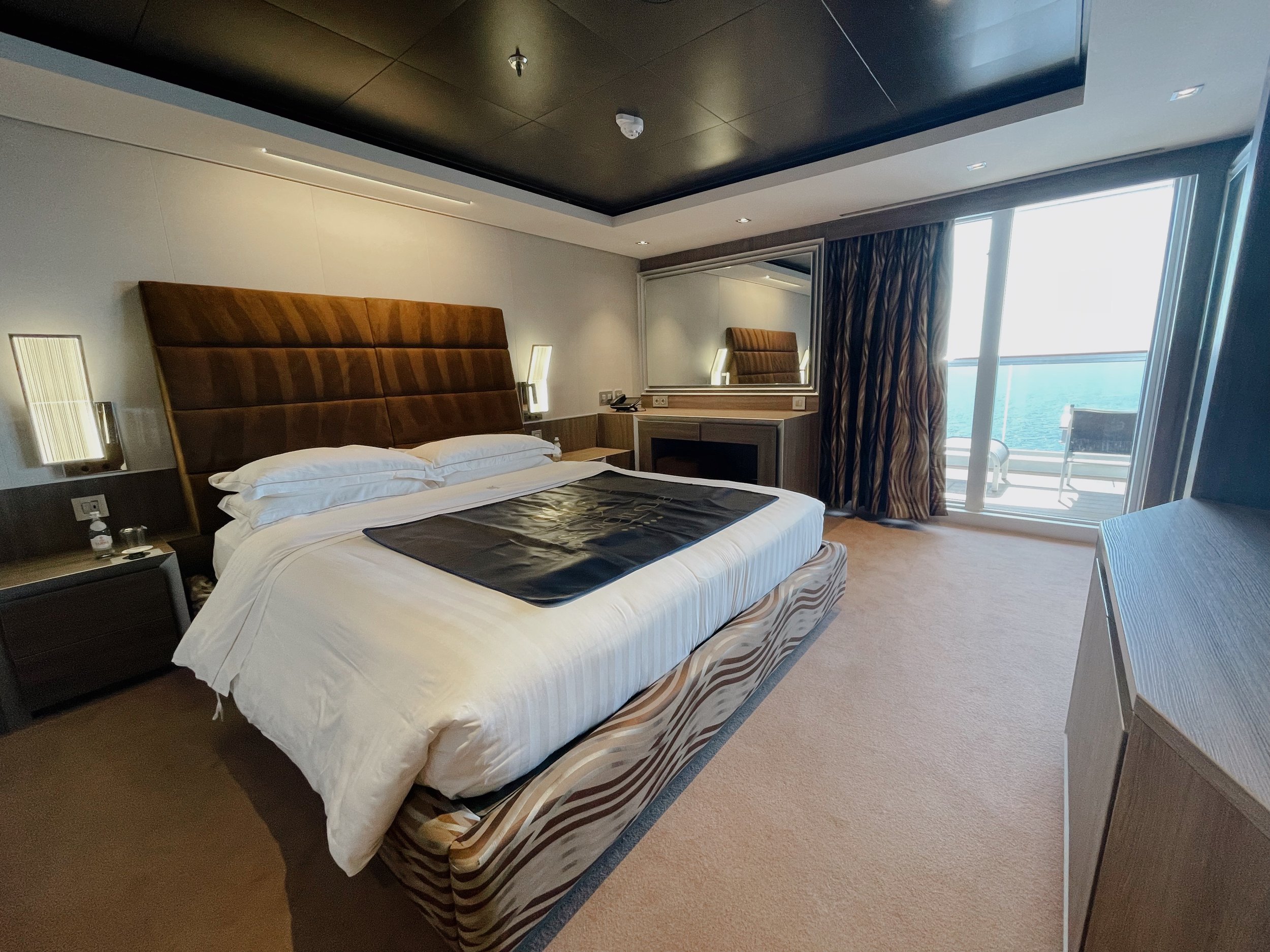 Yacht Club Royal Suite an Bord der MSC Seaside.