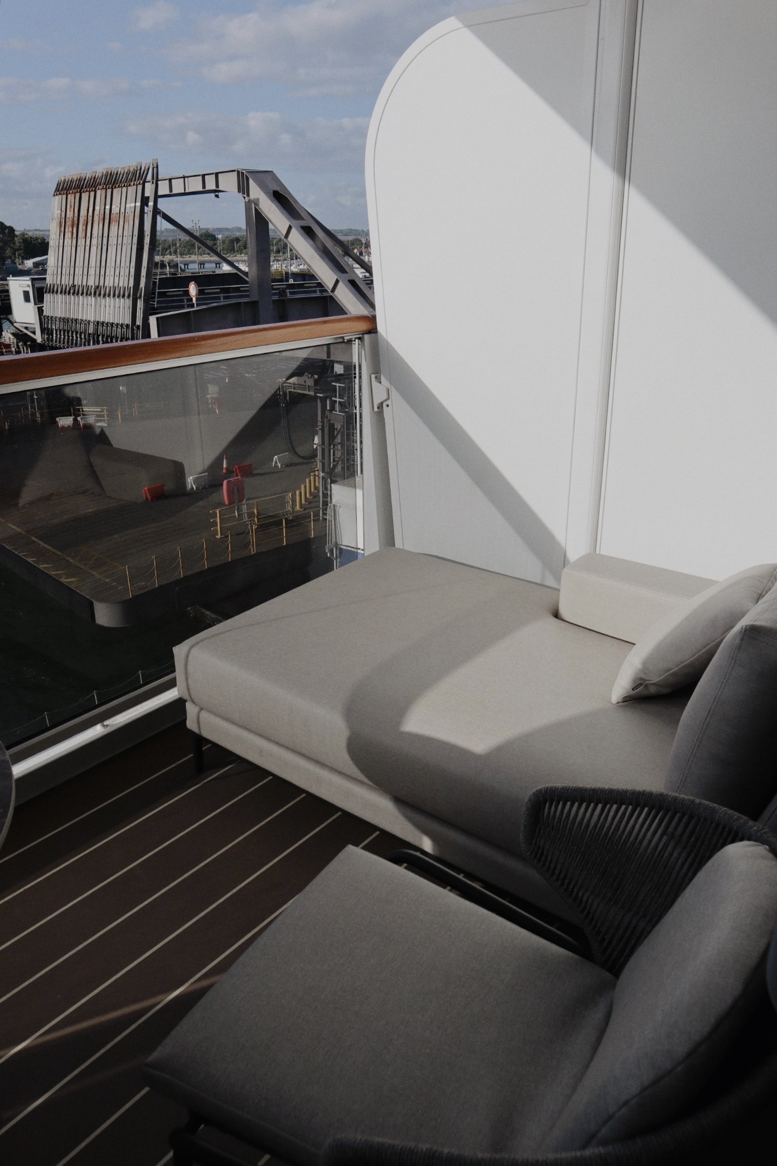 Die Ocean Terrace Suite an Bord der Explora I. ©Dario Cremona