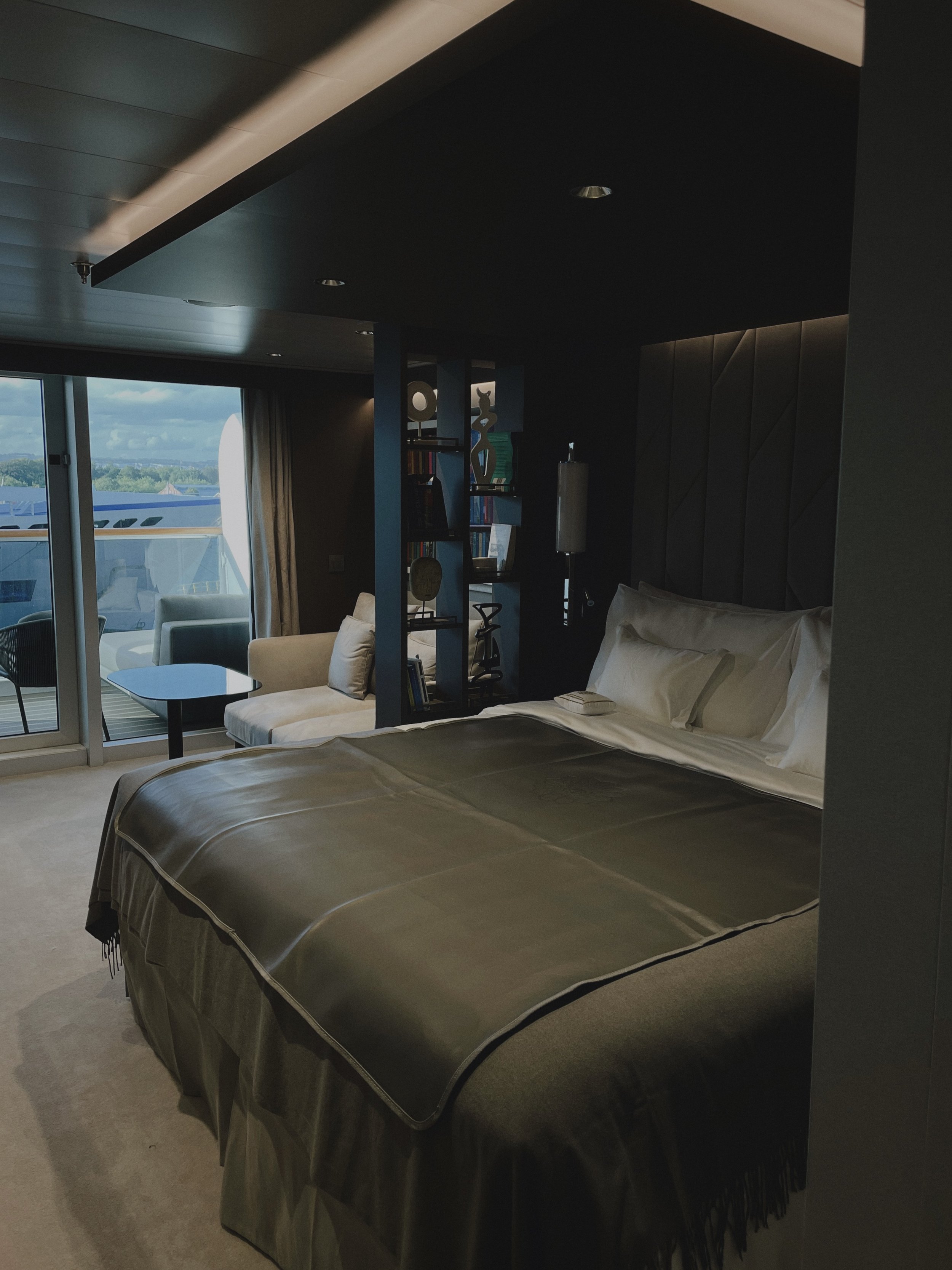 Die Ocean Terrace Suite an Bord der Explora I. ©Dario Cremona