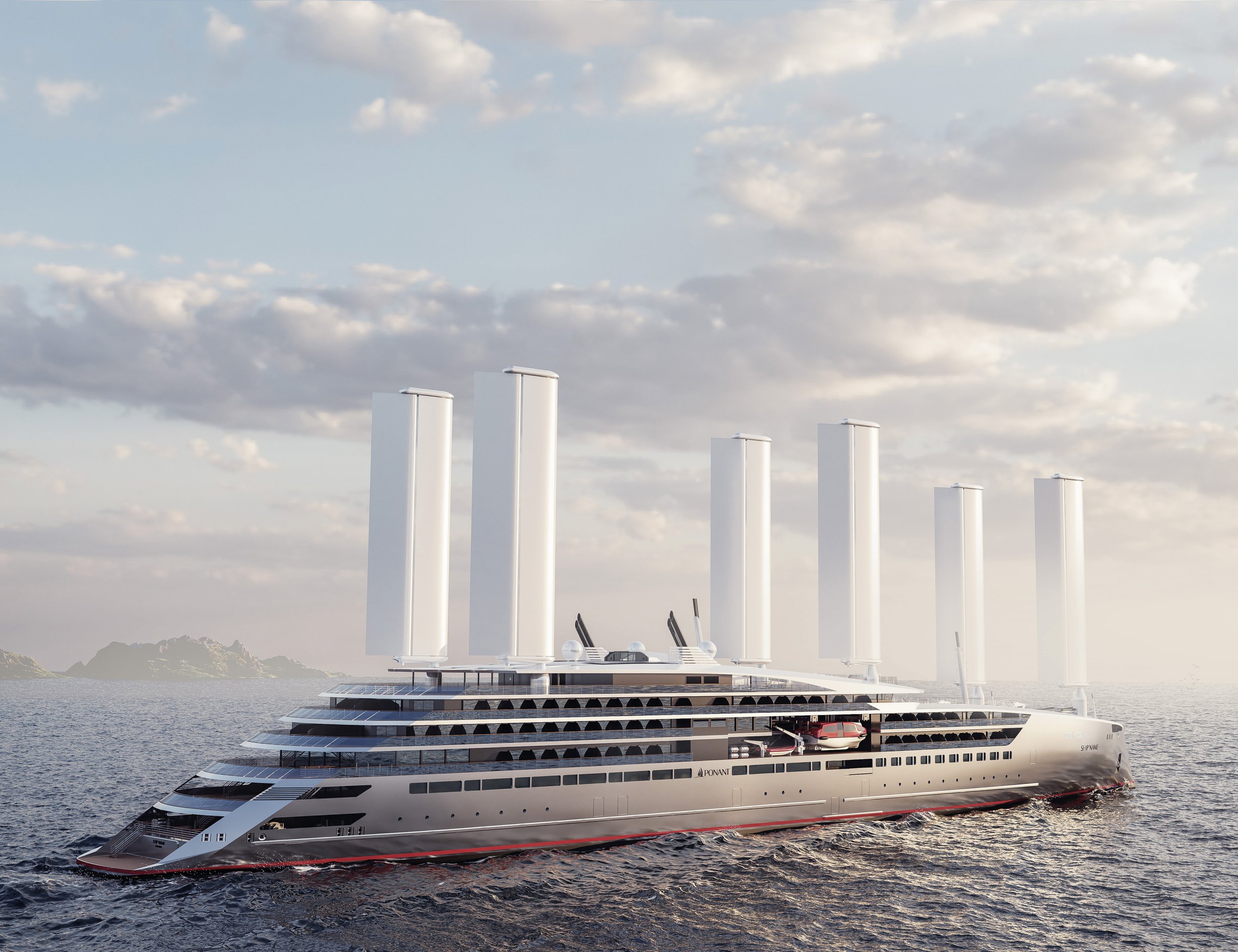 PONANT erforscht in neuer Partnerschaft die Auf-See-Betankung mit grünem Wasserstoff.